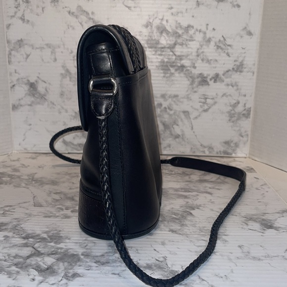 Vintage Brighton Black Bucket Crossbody bag - Picture 6 of 11